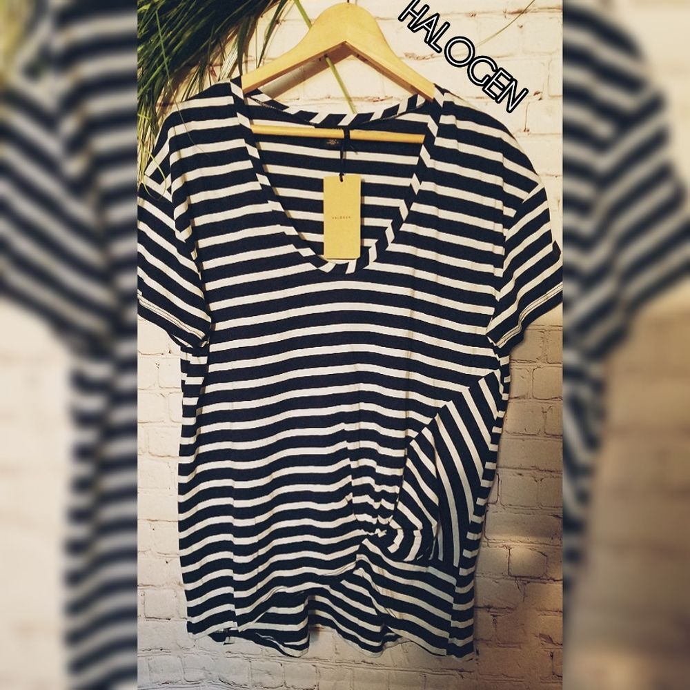 Halogen Ivory janet top